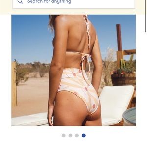 Montce palmas high rise bikini bottom